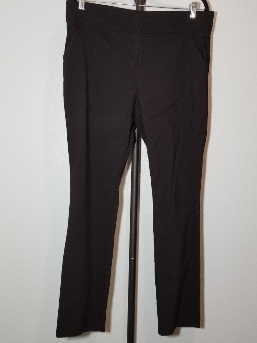 Studio By Torrid Size 12S Black Straight Leg Dress Pant Business Retro Preppy